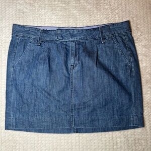 GAP Classic Blue Denim Mini Skirt